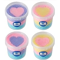 Amazon.co.jp: 【 ふわふわ わたがし 】 スターわたがし 4個